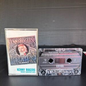 KENNY ROGERS Twenty Greatest Hits Cassette 1983